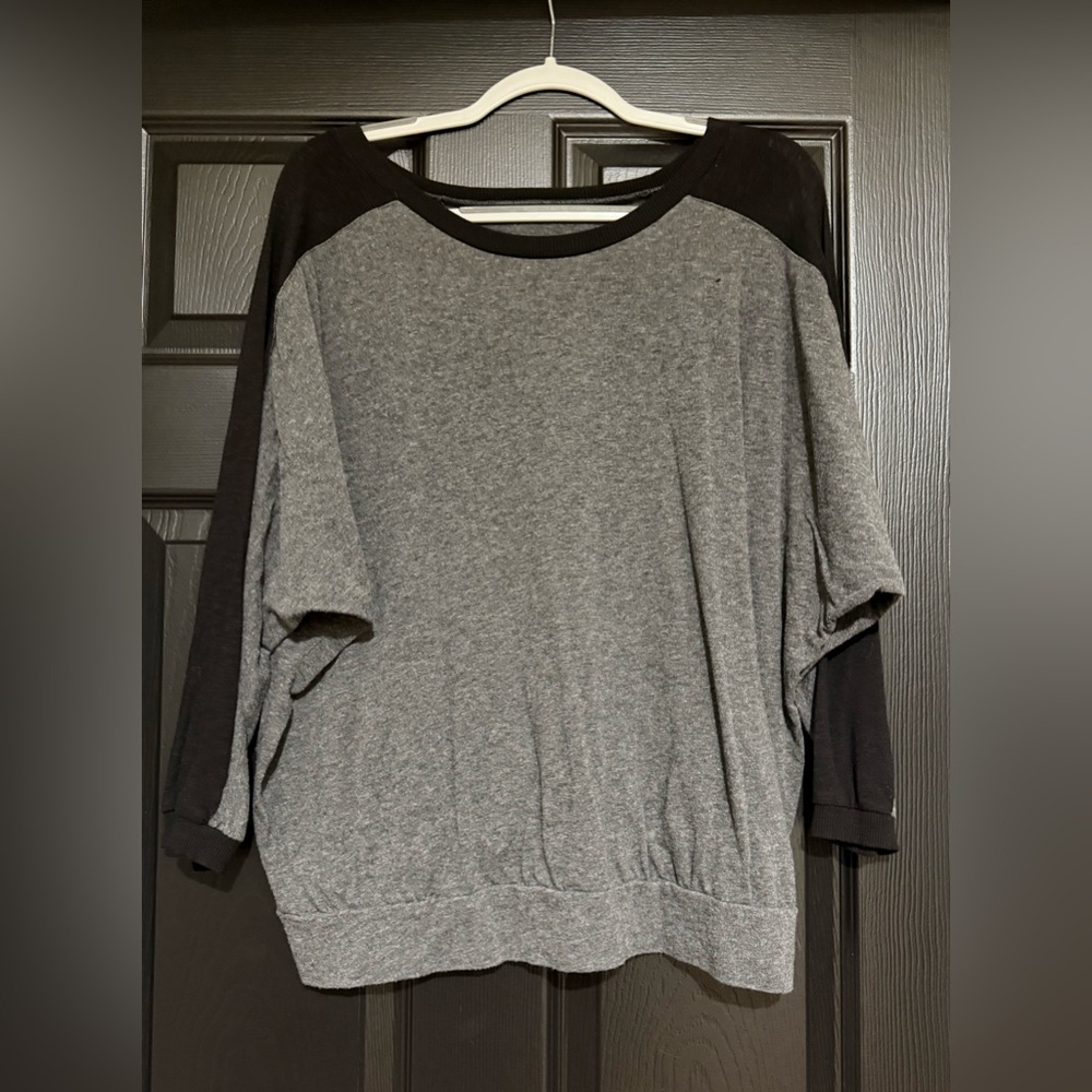 Torrid Charcoal Super Soft Slub Jersey Tee